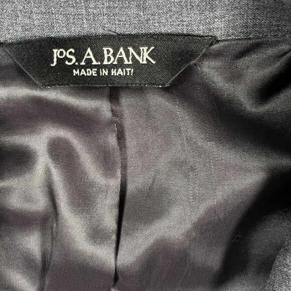 Jos.A. Banks Jacket Men's Long Sleeve Single Breasted Suit Separate Gray 44 - Picture 2 of 12
